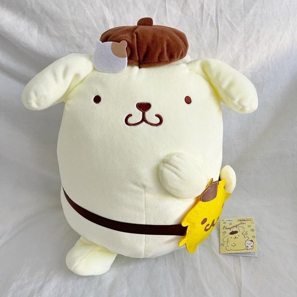 Pompompurin - Cute Japanese Plushie - Pouchette Going Out Plush (NWT) - Picture 1 of 2